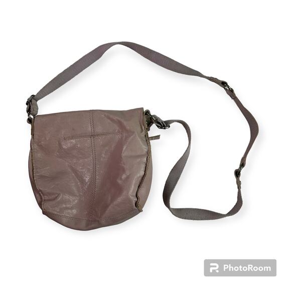 The Sak Women's Light Mauve Leather Silverlake Studded Crossbody Bag Purse - Picture 2 of 13